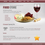 Voorbeeld van Food and Restaurant_288 Webdesign